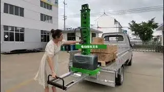 HC Semi Electric Self Lifting Stacker -Sara Zhang