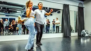 Salsa tutorial Intermediate 1 | by Dance Vida | Fabian and Livia Sweden