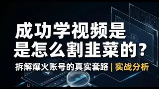 揭秘700万粉博主的致富秘密：普通人真正可行的副业其实是这个？