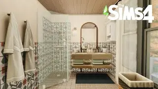 Small Family House✨| NoCC | ASMR Speedbuild | The Sims 4