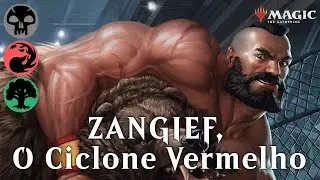Deck Tech Commander #38 (at&eacute; 100 reais) - Zangief, O Ciclone Vermelho