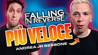 ANDREA JR BESSONE (La SAD - Mostro) Suona Per La Prima Volta POPULAR MONSTER Dei FALLING IN REVERSE!