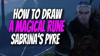 The Witcher 2 | The Correct ORDER to Draw The Blood Curse SIGN