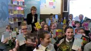 First Minister marks start of Book Week Scotland