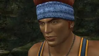 FINAL FANTASY X Remaster - Wakka punches Luzzu