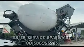 Tutorial Mengoprasikan Self Loading Concrete Mixer/Carmix/Car Mixer/Truck Molen Mixer Sonking CM3500