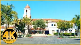 Driving Tour of Valencia Center (Shopping mall) [4K]