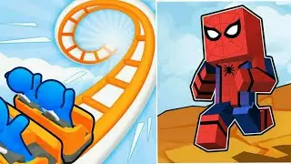 Craft Runner  | Runner Coaster All Level Gameplay Android , iOS  NEW APK MEGA UPDATE