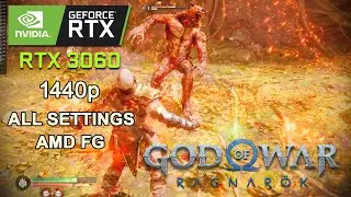 God of War Ragnar&ouml;k tested on RTX 3060 12GB + Intel i5-10400F + 24GB RAM