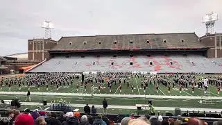 Marching Illini 2025: Illinois Band Competition 10/25: Wicked Show