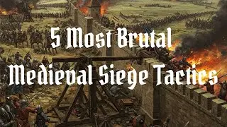 5 Most Brutal Medieval Siege Tactics !