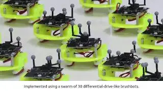 A Study of a Class of Vibration-Driven Robots: the BrushBot