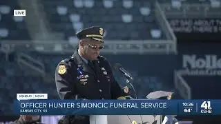 KCKPD Chief Karl Oakman on Ofc. Hunter Simoncic: 'He was so much more than the badge he wore'