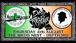Dirty Artichokes. Italian Celtic-Punk. Live in London