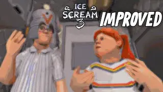ICE SCREAM 3-IMPROVED VERSION|SUPER SECRET VERY SECRET INTRO LEAK NEW ENDING NEW MR MEAT 3 NEW O&sup2;😱😱😱