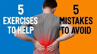 Pain Relief Exercise for back | at home | easy | simple | MedEd Physio