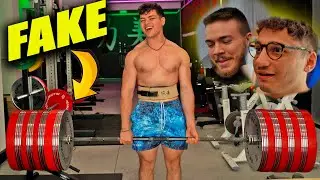 300KG DI STACCO FACILI | SCHERZO PESI FINTI A MATTEO MARZOLLA E DARIO MILICIA
