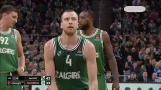 Lukas Lekavicius Turkish Airline EuroLeague Player Highlights 03 01 2020 | Zalgiris VS Maccabi