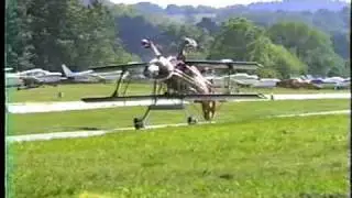 Craig Hosking's Upside Down Landing and Takeoff -  Sussex NJ Airshow 1987