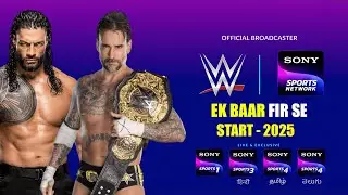 Finally! WWE Back on Sony Sports Network After Years! 🇮🇳🔥