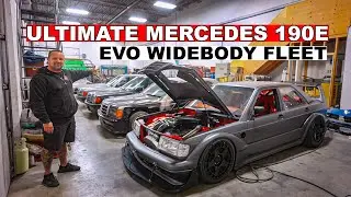 Сборка идеального парка Mercedes 190E Evo 2 — 5 кастомных автомобилей
