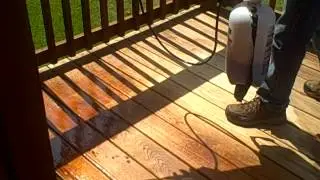 How to Stain Your Ready Deck