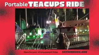 Portable Amusement Rides for sale Teacups Ride by ActionRides.com