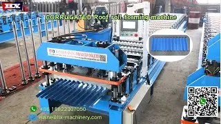 Corrugated iron sheet making machine, produce 0.13mm thickness steel coil  G550