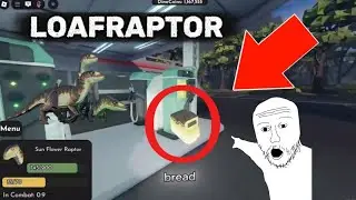 LOAFRAPTOR GLITCH | Jurassic Blocky