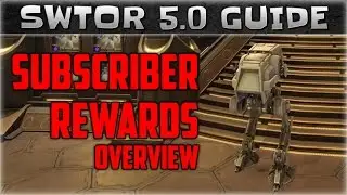 SWTOR 5.0 KOTET Subscriber Reward and Free lvl 65 Character Token