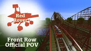 Ultimate Coaster 3 - Red Rover - Custom Wooden Coaster - Official Front Row POV