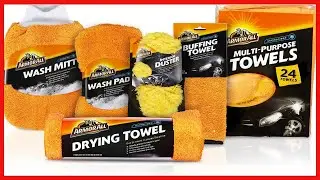 Great product -  Car Cleaning Supplies Kit by Armor All, Includes Microfiber Towels, Wash Mitt and P