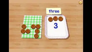 Counting Forward and Backward with Cookies on Starfall - Preschool and Kindergarten Math