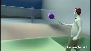 Father and Son playing badminton | AI POWER | AI ANIMATION | lensgoai | lens go ai | badminton match