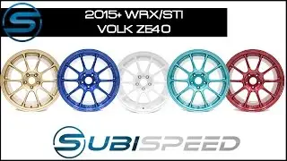 Subispeed - 2015 WRX/STI Volk ZE40