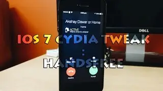 iOS 7 Jailbreak Tweak : HandsFree - Answer any phone call with a wave of your hand !