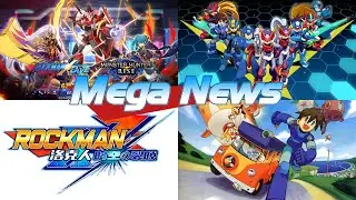 Mega Man X DiVE x Monster Hunter, Rockman XZ Details, 35th Anniversary Products, & Legends Vinyl OST
