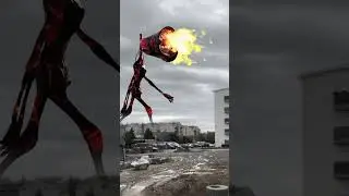 OMG😱 Siren Head Lava Upgrade in real Life 😱 #shorts #scary #sirenhead