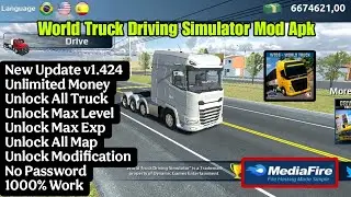 World Truck Driving Simulator Mod Apk v1.424 Неограниченные деньги 2025