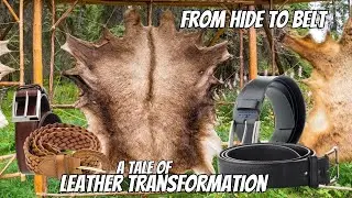 A Tale of Leather Processing : From Raw Leather to Luxury Belt