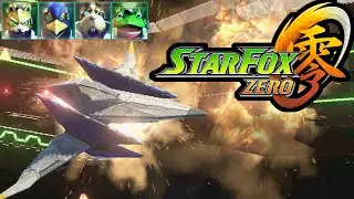 Star Fox Zero: предварительный обзор игрового процесса Sector Beta Arwing Walker Bill Grey Shield Mission Nintendo Wii U HD