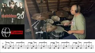 Matchbox 20 - 3 AM (with sheet music) (Drum Cover) [Studio Version] #MB20week24