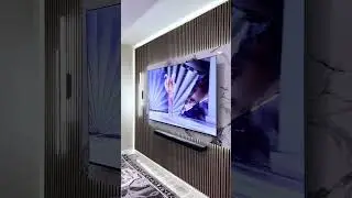 custom TV wall design