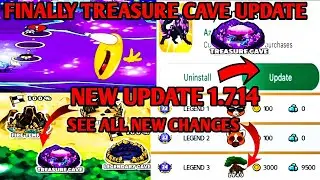 Treasure Cave New Update 1.7.14 In Dynamons World 😍|See All New Changes Of New Update 1.7.14😍