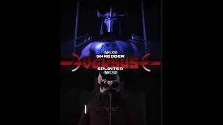 Shredder Vs Splinter #tmnt #shredder #splinter #tmnt2012 #shorts #edit m