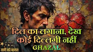 Dil Ka Lagana Dekh Koi Dillagi Nahi | Sad / Sufi Ghazal | Taron Ki Barat