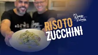 RISOTO ZUCCHINI COM CALABRESA! Cremoso, fácil e cheio de sabor! 🍋🔥