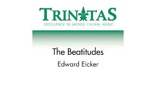The Beatitudes [Official Sheet Music]