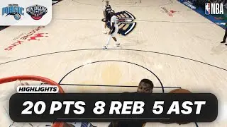ZION WILLIAMSON vs ORLANDO MAGIC | 20 PTS - 8 REB - 5 AST | 03-14-2025 Highlights