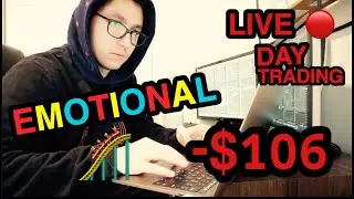[LIVE] Stock Market Day Trading &mdash; Massive Red Day! Emotional.